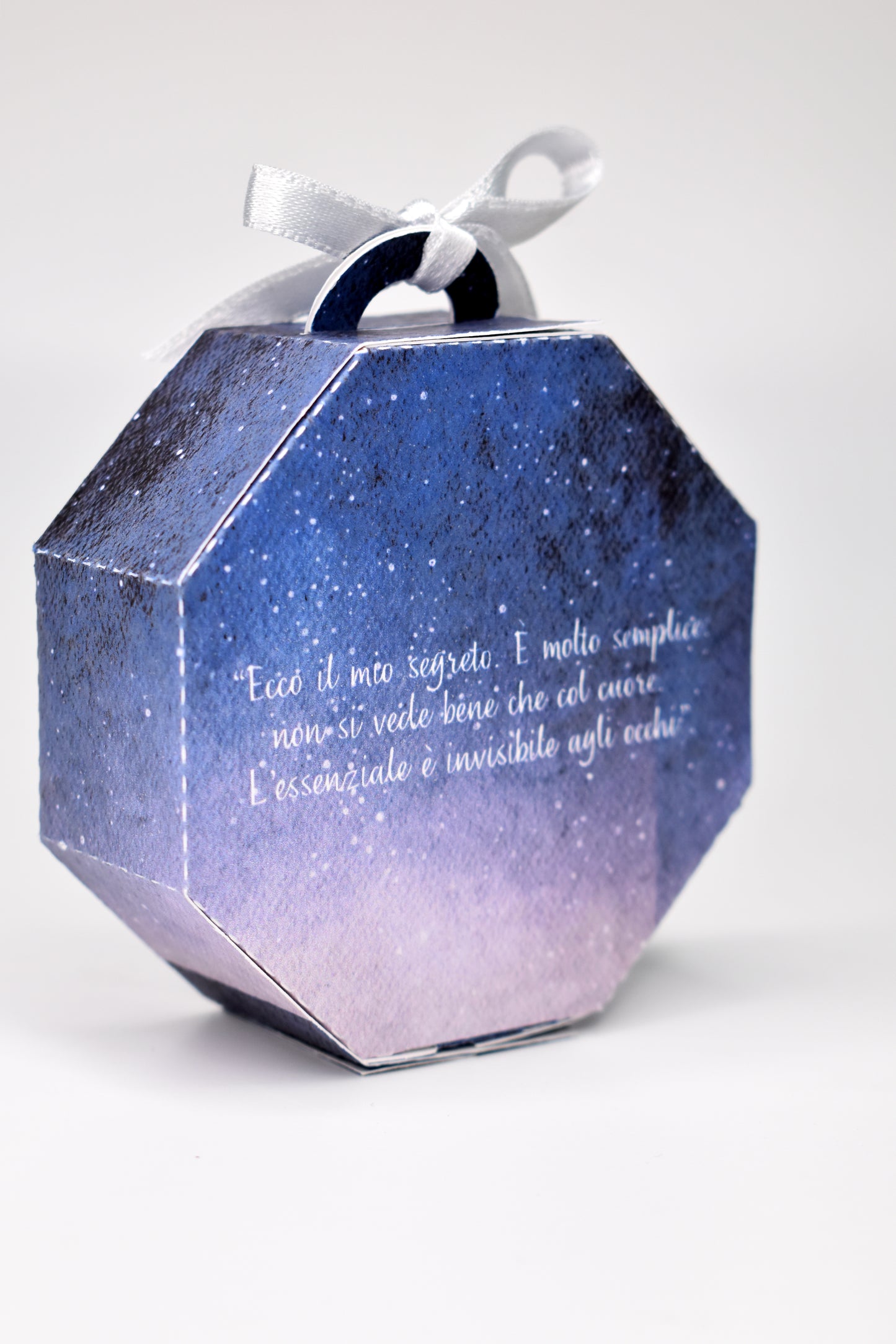 Scatolino Ottagonale Con Confetti
