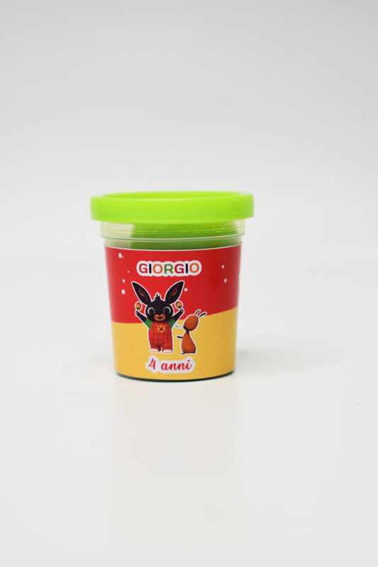 Plastilina Play- doh con etichetta personalizzata