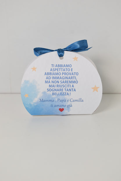 Scatolino Semicerchio portaconfetti personalizzato